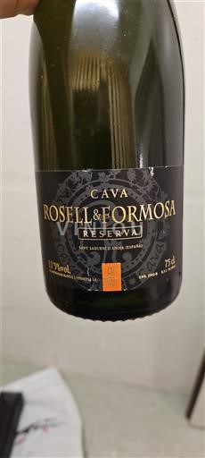 Cataluña Cava Rosell & Formosa Reserva Sin añada