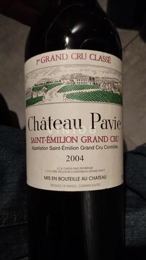 Burdeos Saint-Émilion Gran Cru Grand Cru Château Pavie 2004