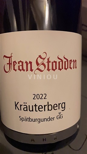Ahr Grand Cru Jean Stodden Kräuterberg 2022