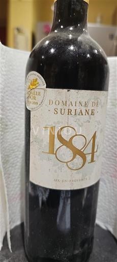 Provence Coteaux d'Aix-en-Provence Domaine Suriane 1884 Không niên vụ