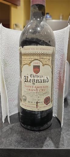 Burdeos Saint-Émilion Gran Cru Grand Cru Château Reynaud 2002