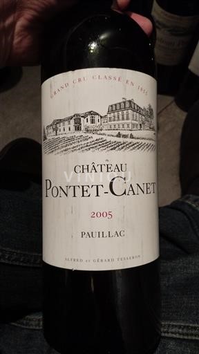 Bordeaux Pauillac Château Pontet-Canet 2005