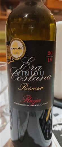 La Rioja Rioja Era Costana Reserva 2019