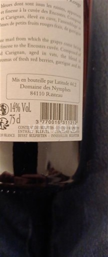 Valle del Ródano Domaine S Nymphes 2021