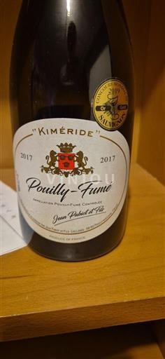 Valle della Loira Pouilly-fumé Jean Pabiot et Fils Kiméride 2017