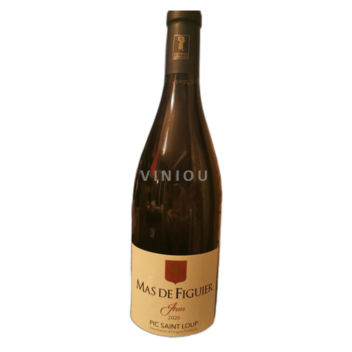 Vin Rouge sec Jean Mas de Figuier - 2020 France Languedoc Pic-saint-loup AOC