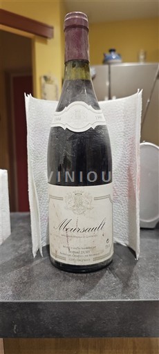 Burgundy Meursault Domaine René Dervy 1989