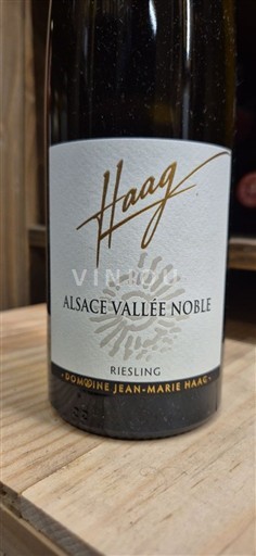 Elsass Nicht spezifiziert Domaine Jean-Marie Haag Vallée Noble Ohne Jahrgang