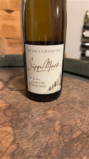 Elsass Nicht spezifiziert Grand Cru Sipp Mack Grand Cru Rosacker 2018