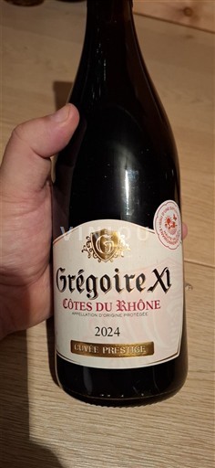 Rhônedalen Côtes du Rhône Grégoire XI Prestige 2024
