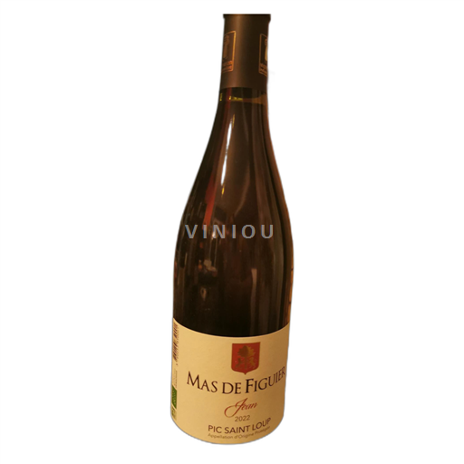 Vin Rouge sec Jean Mas de Figuier - 2022 France Languedoc Pic-saint-loup AOC