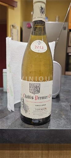 Bourgogne Chablis Premier Cru Louis BUSSEY Vaillons 2013