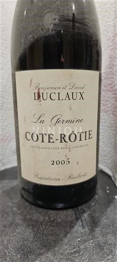 Valle del Ródano Côte-rôtie Duclaux La Germine 2005
