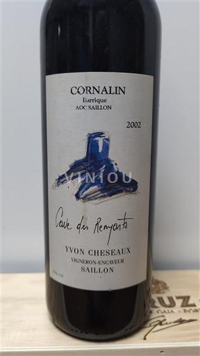 Valais Không được chỉ định Yvon Cheseaux Cave des Remparts 2002