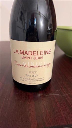 Languedoc-Roussillon Pays d'Oc La Madeleine Saint Jean la maison rouge 2020