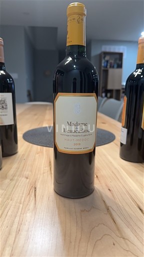Bordeaux Haut-Médoc Château Cru-Beaucaillou Madame de Beaucaillou 2019