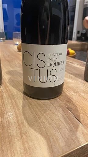 Languedoc Faugères Château La Liquière Cistus 2020