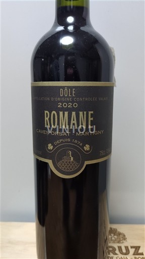 Vallese Dôle Caves Orsat - Martigny Romane 2020