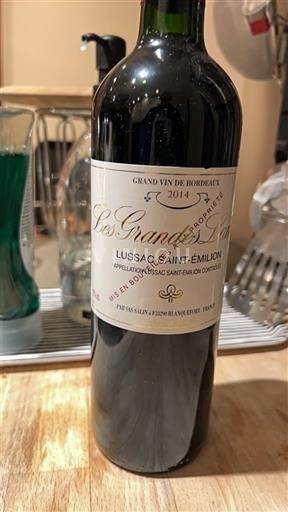 Bordeaux Lussac-saint-émilion Les Grands Lièvres 2014