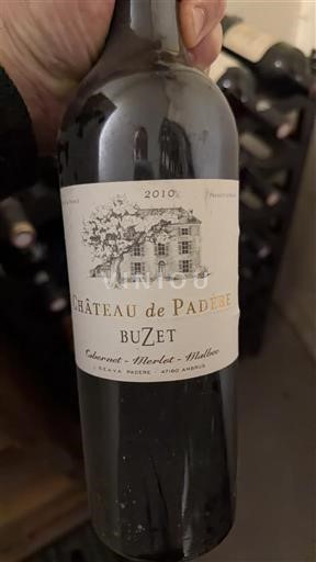 Tây Nam Buzet Château Padère 2010