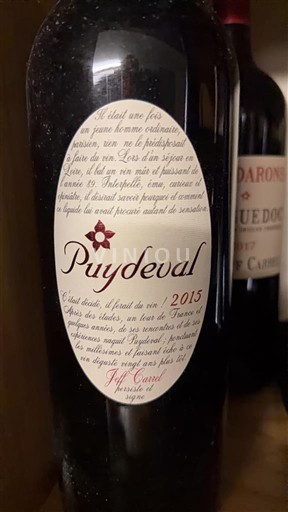 Languedoc ja Roussillon Pays d'Oc Puigdeval 2015