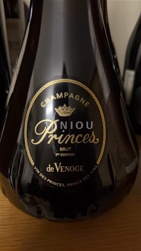 Champagne Sâm-panh De Venoge Princes Brut 3e Edition Không niên vụ