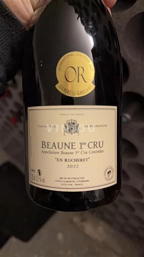 Bourgogne Beaune Premier Cru Moillard-Grivot En Rucheret 2022