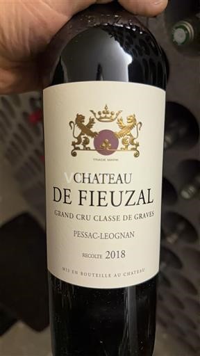Bordeaux Pessac-Léognan Grand Cru Château Fieuzal 2018