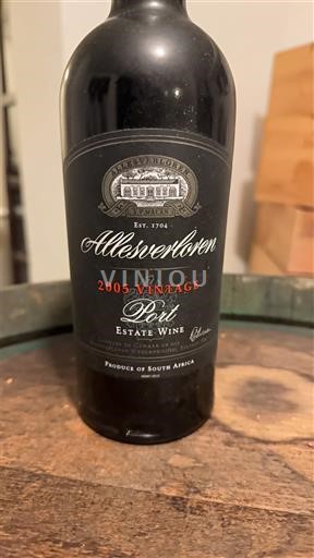 Regione Costiera Swartland Allesverloren Port 2005