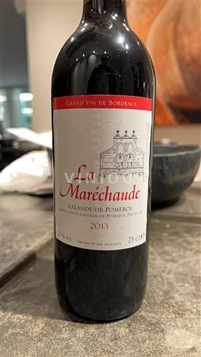 Bordeaux Lalande-de-Pomerol La Maréchaude 2013