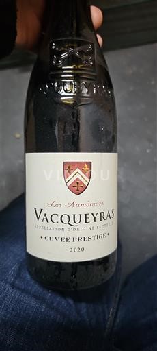 Valle del Rodano Vacqueyras Les Aumônières Prestige 2020