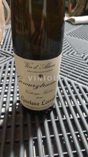 Weine Blanc moelleux Gewurztraminer Vendanges Tardives Gustave Lorentz 2020 Frankreich Elsass Nicht spezifiziert AOC Vendanges Tardives