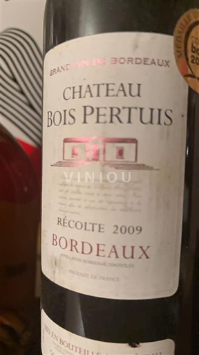 Bordeaux Château Bois Pertuis 2009