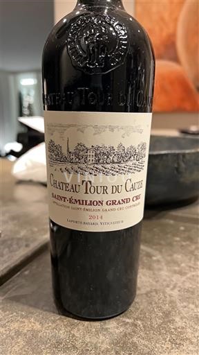 Burdeos Saint-Émilion Gran Cru Grand Cru Château Tour du Cauze 2014