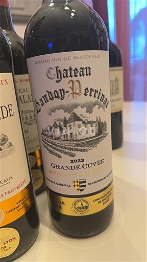 Burdeos Bordeaux Château Gandoy-Perrinat Grande 2023