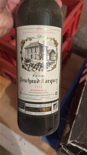 Bordeaux Château Pouchaud Larquey 2016