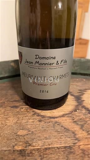 Borgoña No especificado Premier Cru Domaine Jean Monnier & Fils 2016