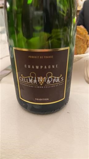 Šampanja Šampanjec Cellier & Fils Tradition Neleten.