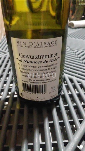 Alsácia Maison Pettermann 50 Nuances de Grès 2022