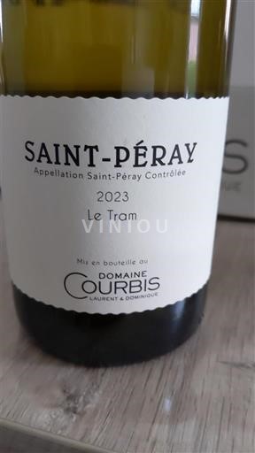 Vale do Ródano Saint-Péray Domaine Courbis Le Tram 2023