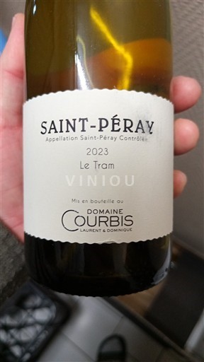 Vallée du Rhône Saint-Péray Domaine Courbis Le Tram 2023