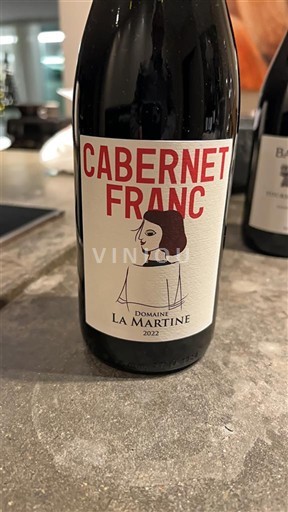 Vallée de la Loire Domaine La Martine Cabernet Franc 2022