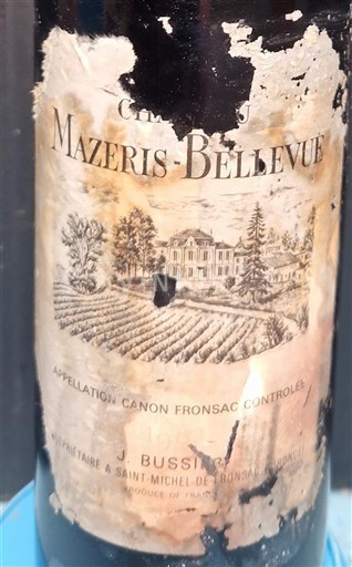 Bordeaux Canon-Fronsac Château Mazéris-Bellevue 2006