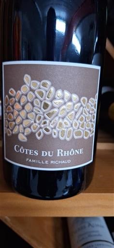 Rhônedalen Côtes du Rhône Famille Richaud 2020