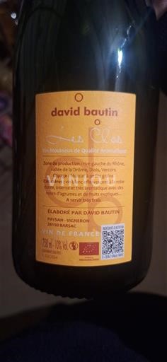 Valle del Ródano David Bautin Les Clos Sin añada