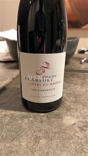 Rhônedalen Côtes du Rhône Domaine Chamfort Les Camassots 2021