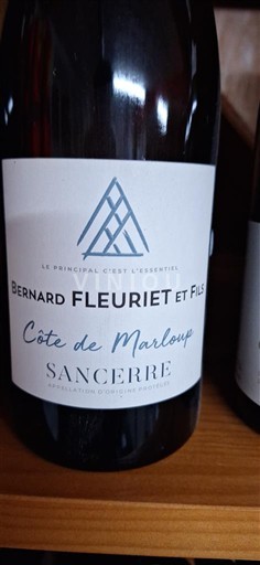 Thung lũng sông Loire Sancerre. Bernard Fleuriet et Fils Côte de Marloup 2016