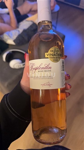 Provence Coteaux d'Aix-en-Provence Perseval Pléspendin Rosé Fruité Icke årgångsbetecknad