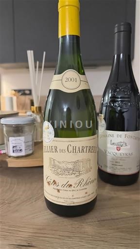 Rhônedalen Côtes du Rhône Cellier des Chartreux 2001