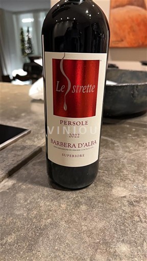 Piamonte Barbera d'Alba Le Strette Persole 2022